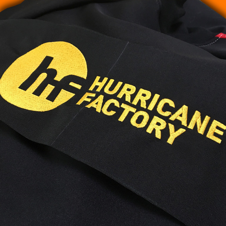 Embroidery Hurricane Factory Berlin